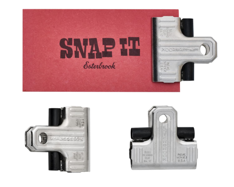 Esterbrook Eclipse Page Clips in Silver - 3 Piece Set Accessories