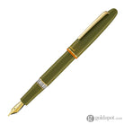 Esterbrook Estie Back to the Lands Button Piston Fountain Pen in Quirky Leaf with Gold Trim Fountain Pen