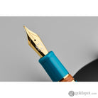 Esterbrook Estie Back to the Lands Regular Fountain Pen in Funky Lake with Gold Trim Fountain Pen