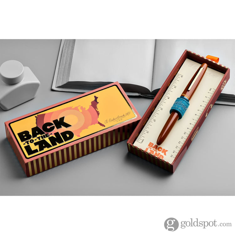 Esterbrook Estie Back to the Lands Regular Fountain Pen in Incredible Rock with Gold Trim Fountain Pen