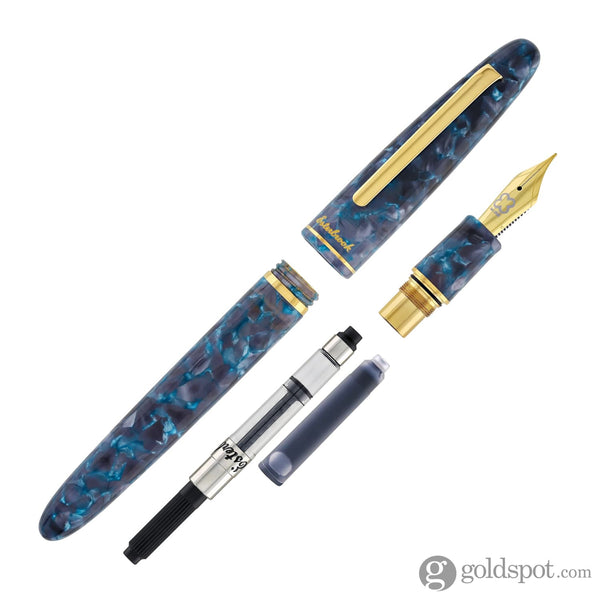 Esterbrook Estie Fountain Pen in Blue Moon with Gold Trim - Cartridge/Converter Fountain Pen