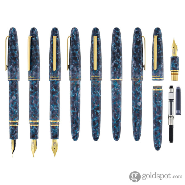 Esterbrook Estie Fountain Pen in Blue Moon with Gold Trim - Cartridge/Converter Fountain Pen