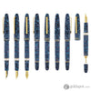 Esterbrook Estie Fountain Pen in Blue Moon with Gold Trim - Piston Filling Fountain Pen