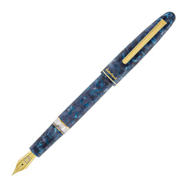 Esterbrook Estie Fountain Pen in Blue Moon with Gold Trim - Piston Filling