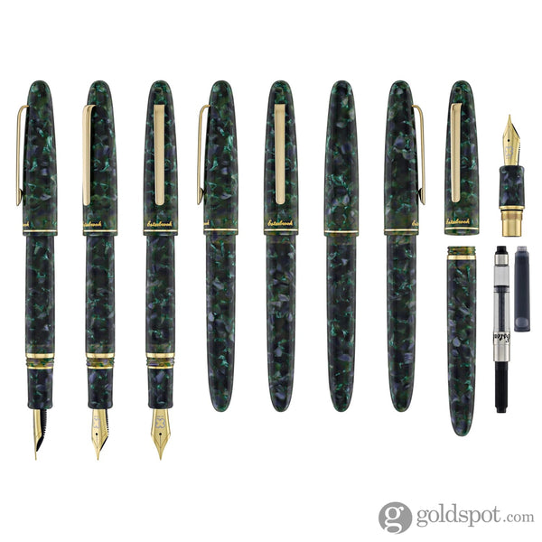 Esterbrook Estie Fountain Pen in Jurassic with Gold Trim - Cartridge/Converter Fountain Pen