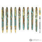 Esterbrook Estie Rollerball Pen in Avalanche with Gold Trim Rollerball Pen