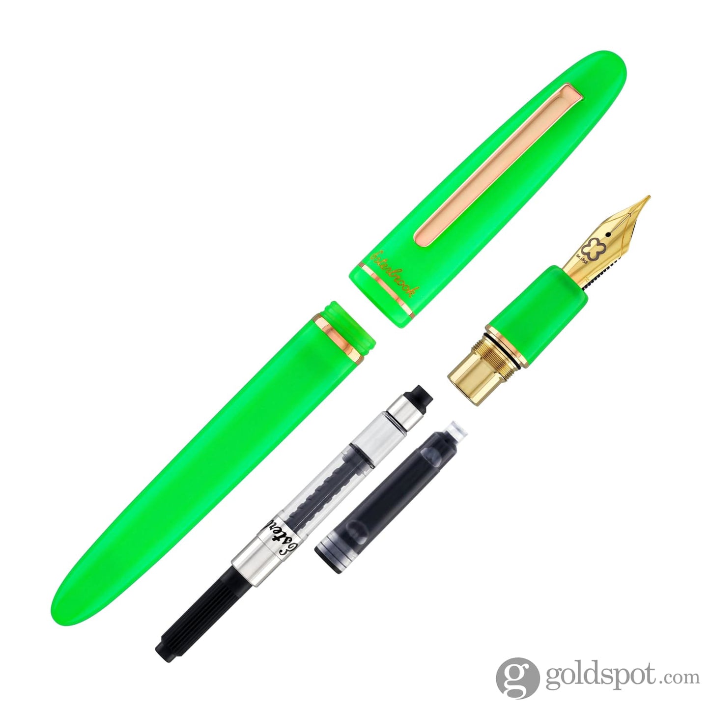 Esterbrook Funky Town Estie Fountain Pen in Green Fountain Pen