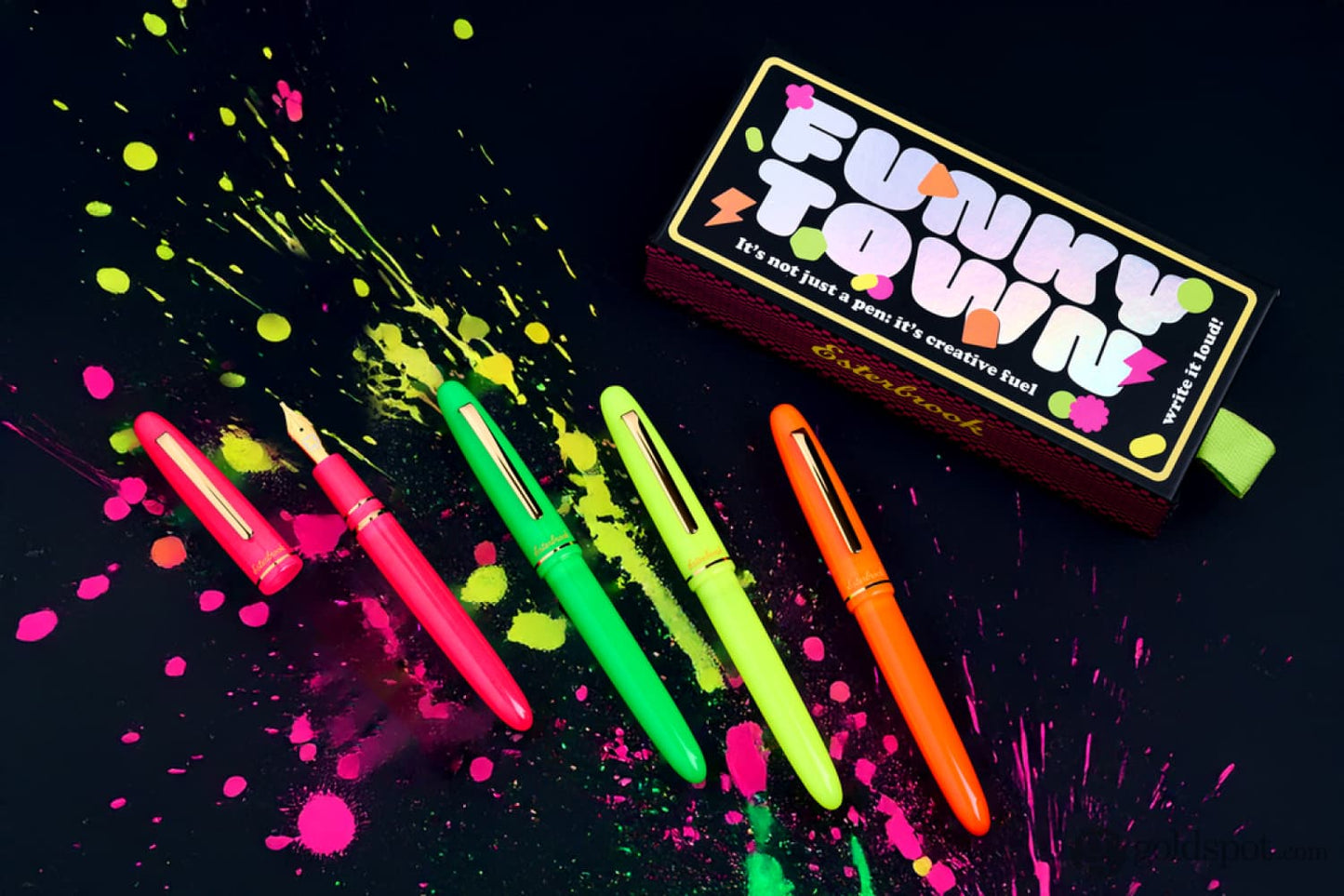 Esterbrook Funky Town Estie Fountain Pen in Yellow Fountain Pen