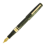 Esterbrook Model J Chatoyant Acrylics Fountain Pen in Palm Green with Gold Trim