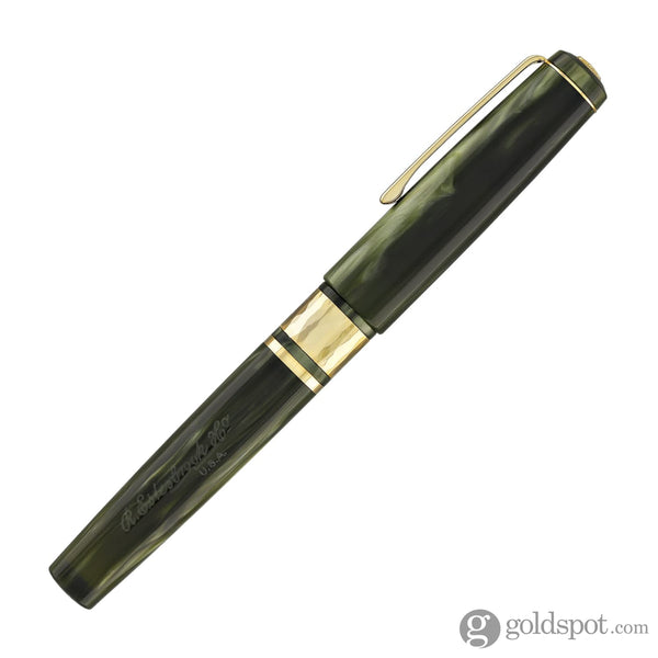 Esterbrook Model J Chatoyant Acrylics Fountain Pen in Palm Green with Gold Trim Fountain Pen