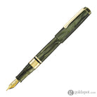 Esterbrook Model J Chatoyant Acrylics Fountain Pen in Palm Green with Gold Trim Fountain Pen