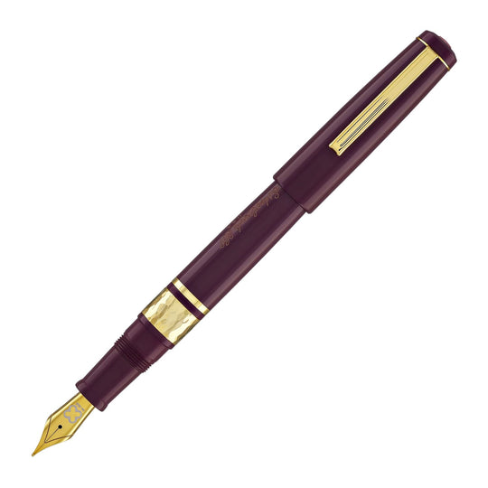 Esterbrook Model J Fountain Pen in Blackberry Ebonite with Gold Trim