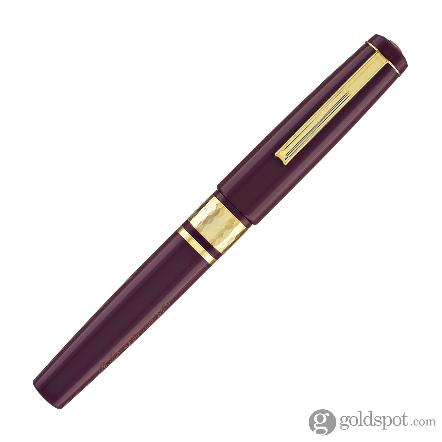 Esterbrook Model J Fountain Pen in Blackberry Ebonite with Gold Trim Fountain Pen