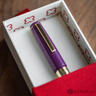 Esterbrook Model J Fountain Pen in Blackberry Ebonite with Gold Trim Fountain Pen