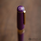 Esterbrook Model J Fountain Pen in Blackberry Ebonite with Gold Trim Fountain Pen