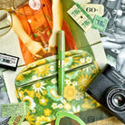 Esterbrook Model J Fountain Pen in Lotus Green Ebonite with Gold Trim Fountain Pen