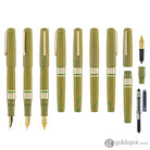 Esterbrook Model J Fountain Pen in Lotus Green Ebonite with Gold Trim Fountain Pen