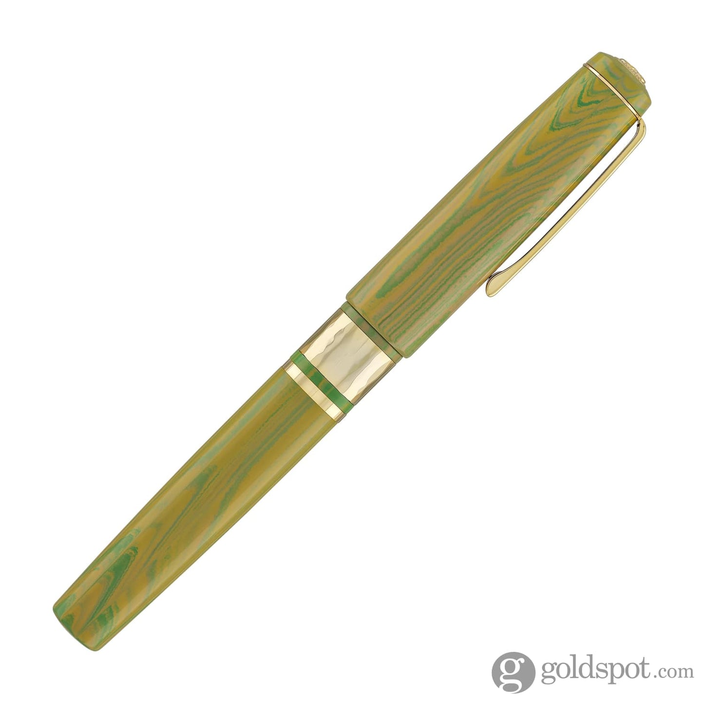 Esterbrook Model J Fountain Pen in Lotus Green Ebonite with Gold Trim Fountain Pen