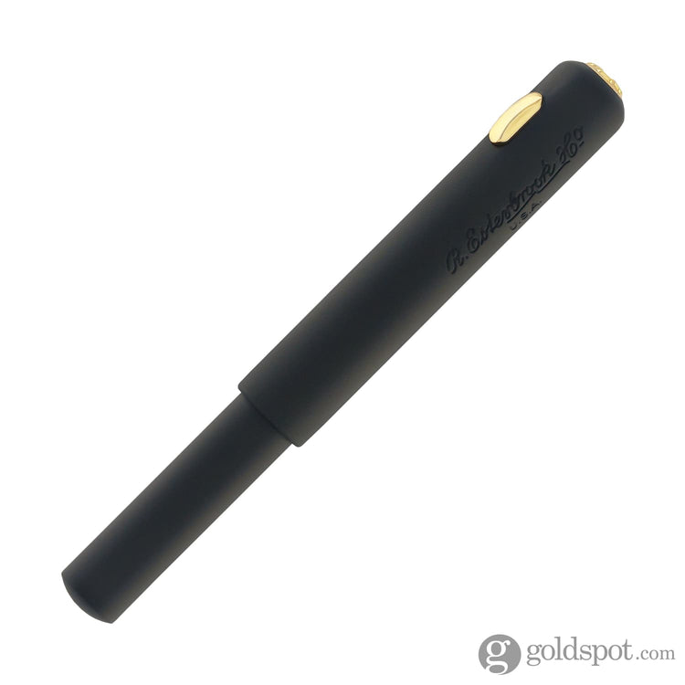 Esterbrook Niblet Fountain Pen in Black Raven with Gold Trim Fountain Pen