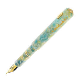 Esterbrook Niblet Fountain Pen in Sea Glass with Gold Trim