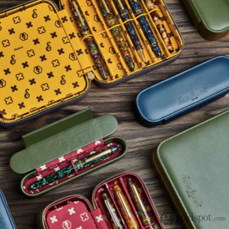 Esterbrook Pen Nook in Blue Dandelion Pen Cases
