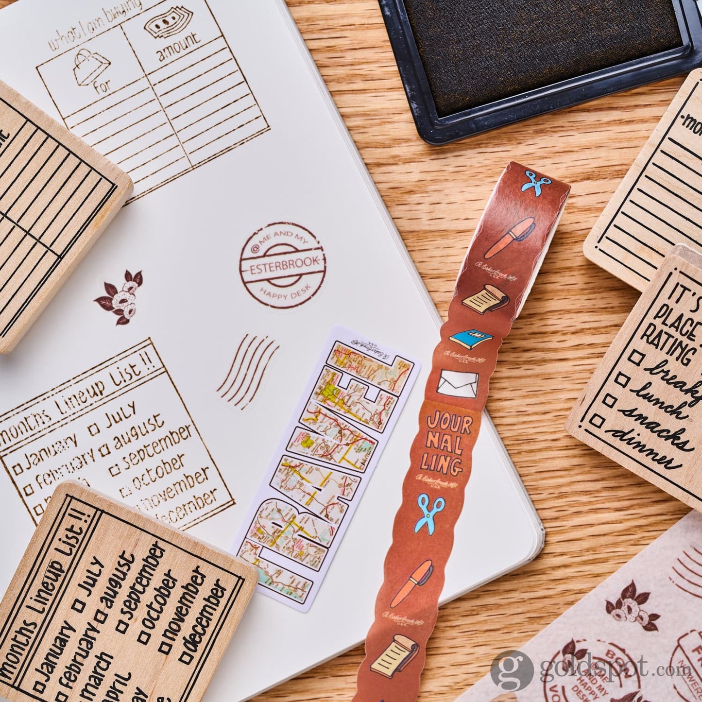 Esterbrook Travel Journal Workshop Set Accessories