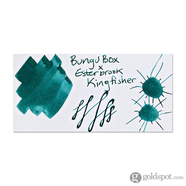 Esterbrook x Bungubox Kingfisher Bottled Ink in Teal - 30mL Bottled Ink