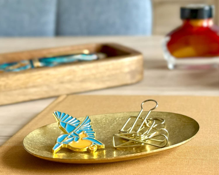 Esterbrook x Bungubox Kingfisher Lapel Pin Accessories