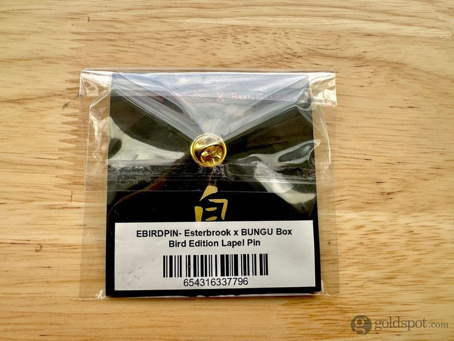 Esterbrook x Bungubox Kingfisher Lapel Pin Accessories