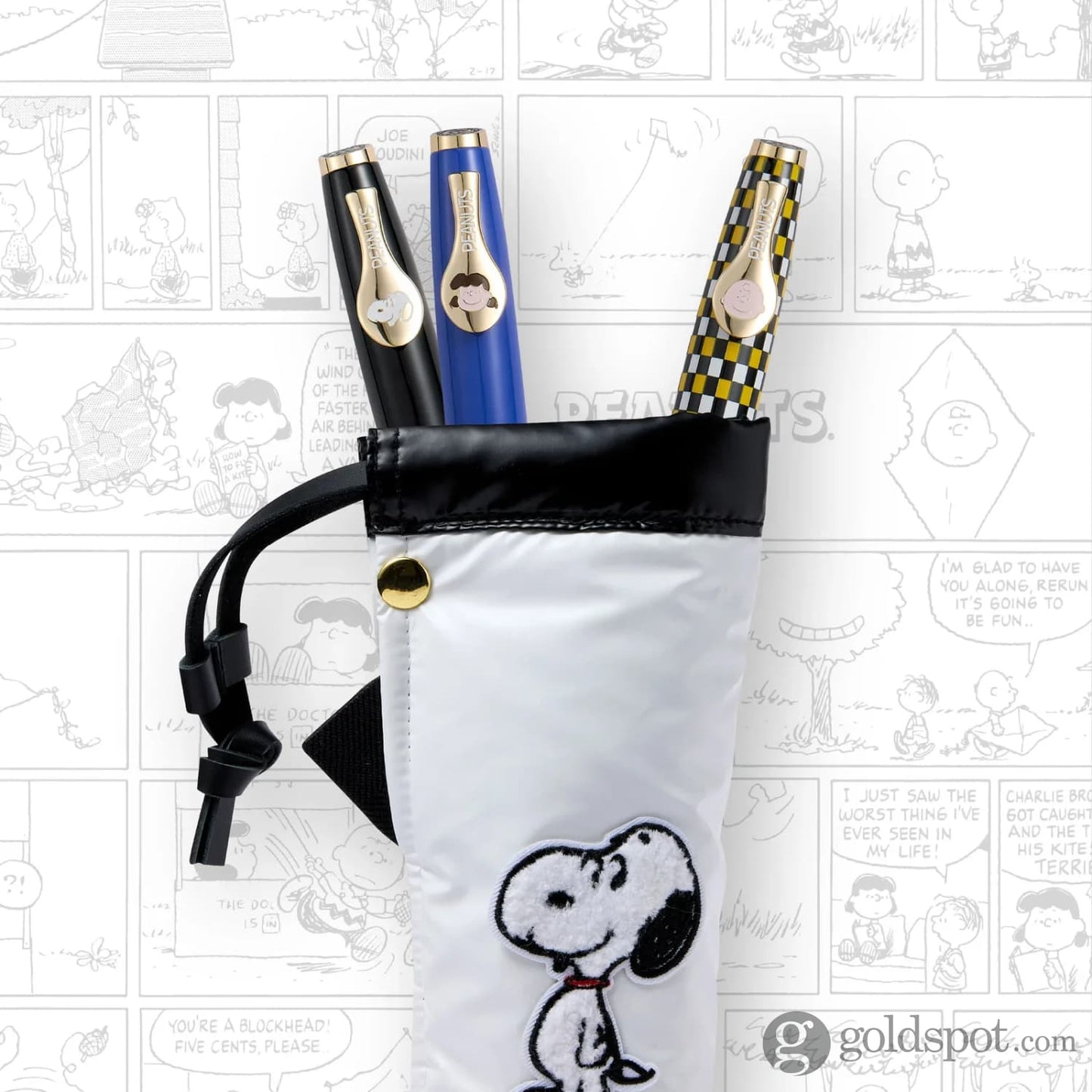 Esterbrook x Peanuts 75th Anniversary 2 Go Cup Pen Case in Snoopy Pen Cases