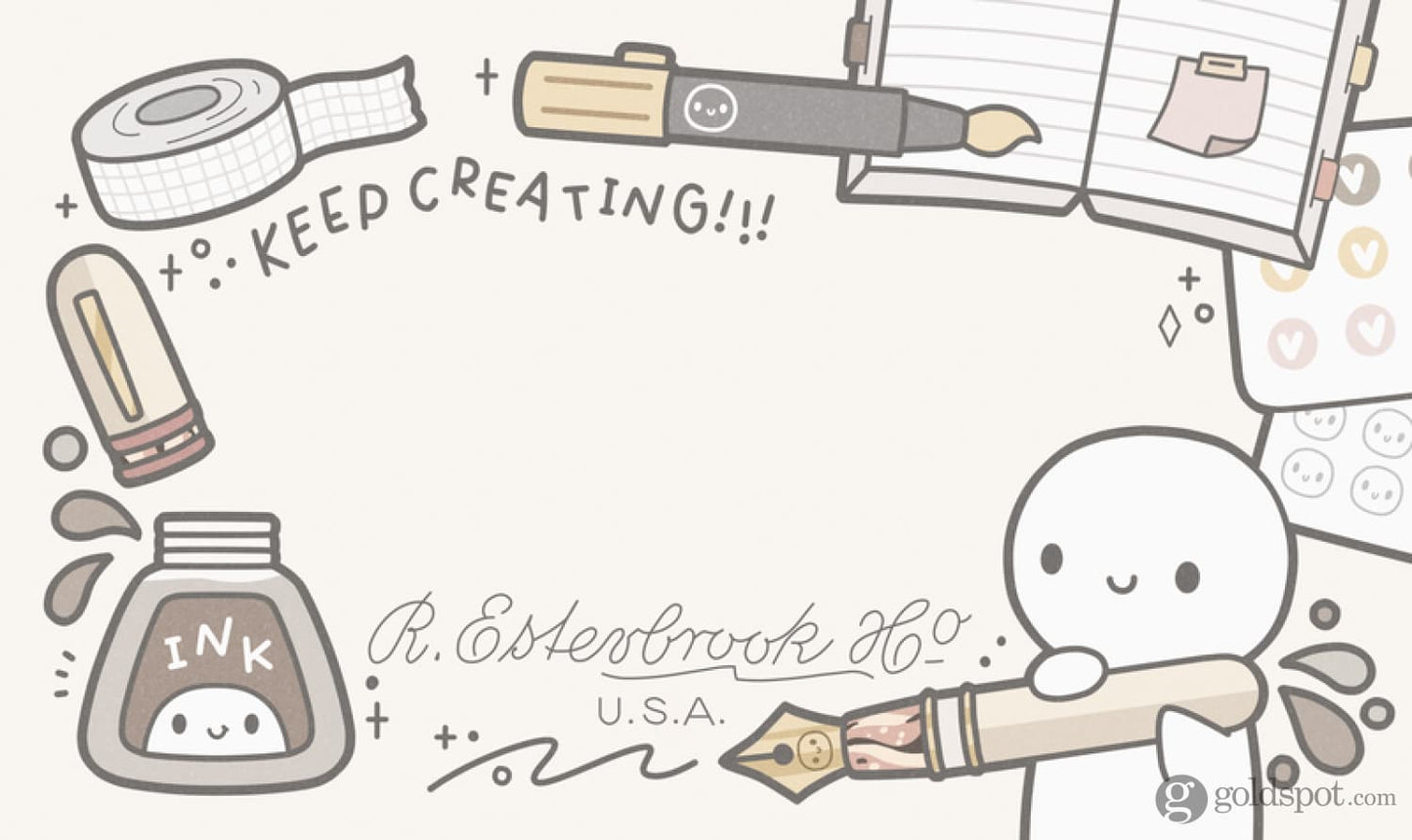 Esterbrook x TheCoffeeMonsterzCO Blotter Paper Accessories