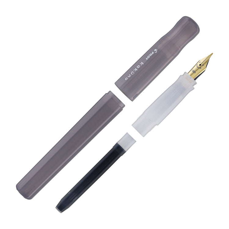 Pilot Kaküno Madoromi Fountain Pen in Translucent Nimbus Grey