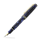 Laban Grecian Fountain Pen in Blue Marble Fountain Pen