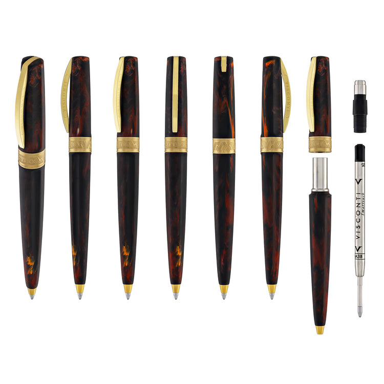 Visconti Mirage Mythos Ballpoint Pen in Hades