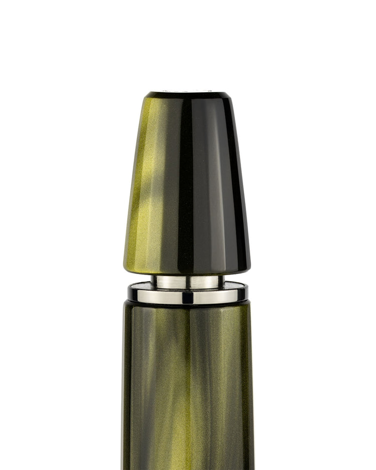 Scribo Flow Fountain Pen in Evoluzione with Ruthenium Trim