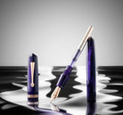 OMAS Studio Fountain Pen in Ametista Profondo with Rose Gold Trim