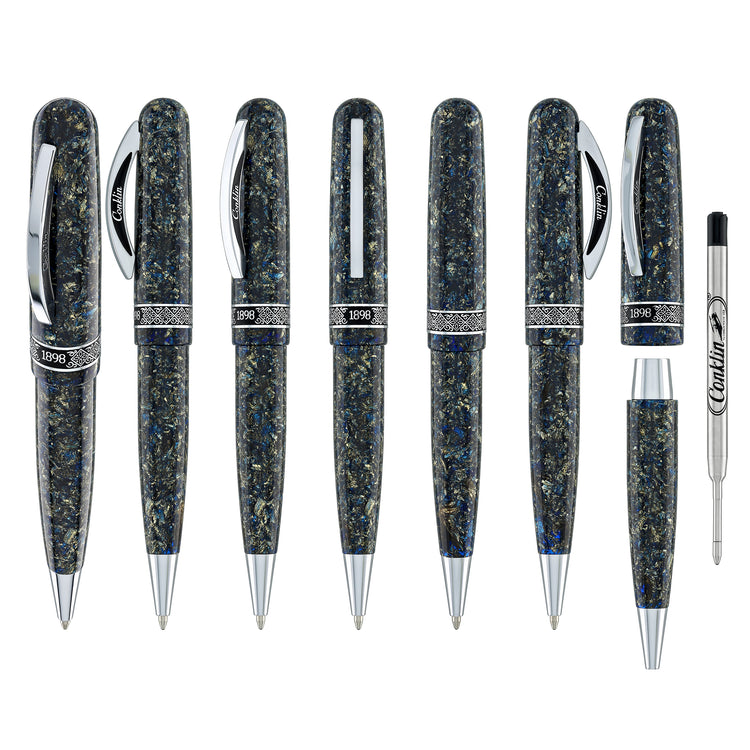 Conklin 1898 Solaris Ballpoint Pen in Blue