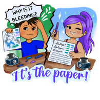 It's the Paper Holographic Sticker