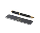 Parker Sonnet Retractable Ballpoint Pen in Matte Lacquered Black with Gold Trim