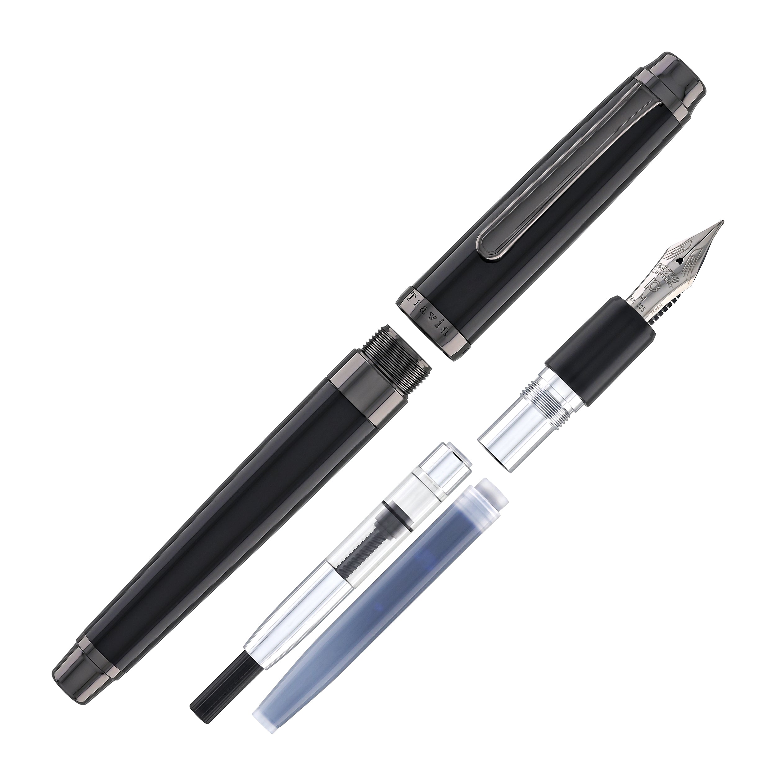 Platinum 3776 Century Fountain Pen in Travia with FLAF Nib - 14K
