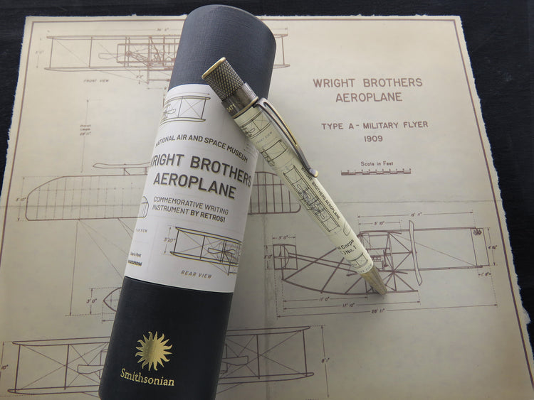 Retro 51 Tornado Smithsonian Rollerball Pen in Wright Brothers Aeroplane