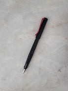 Misfit Item 0125 Lamy Joy Calligraphy Fountain Pen in Shiny Black with Red Clip - 1.1 mm Stub Nib