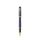 Parker Meridian Fountain Pen in Blue with Gold Trim - Fine