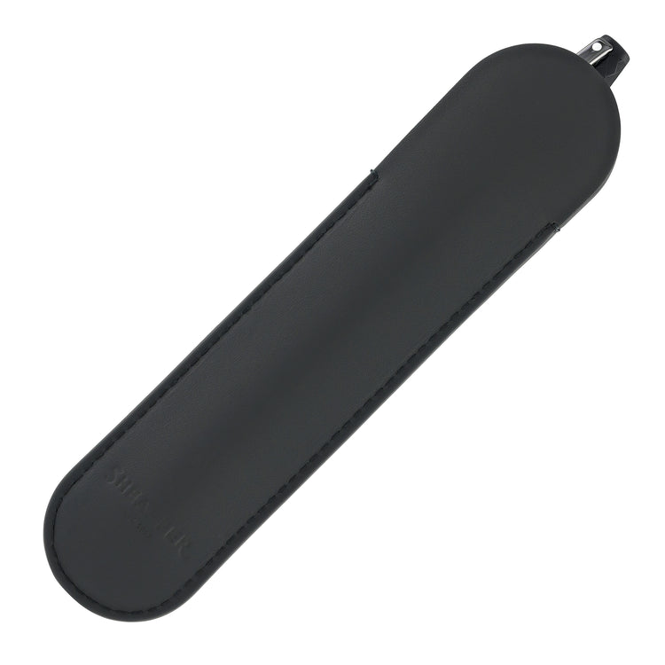 Sheaffer Legacy Chevron Fountain Pen in Matte Black with PVD Gunmetal