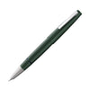 Lamy 2000 Fountain Pen in Pine with Notebook Set - 14K Gold Fine Point Fountain Pen