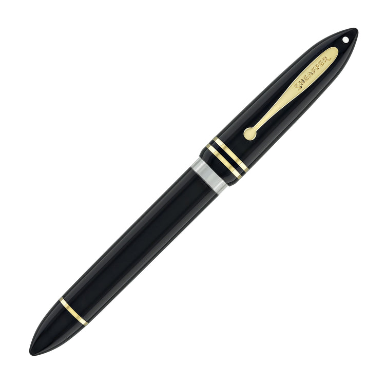 Sheaffer Balance III E893 Fountain Pen in Glossy Black & Gold Trims