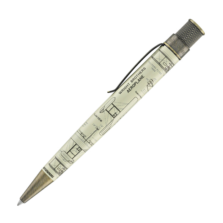 Retro 51 Tornado Smithsonian Rollerball Pen in Wright Brothers Aeroplane