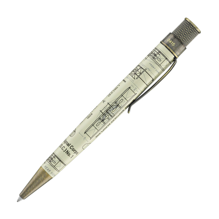 Retro 51 Tornado Smithsonian Rollerball Pen in Wright Brothers Aeroplane