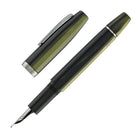 Scribo Flow Fountain Pen in Evoluzione with Ruthenium Trim