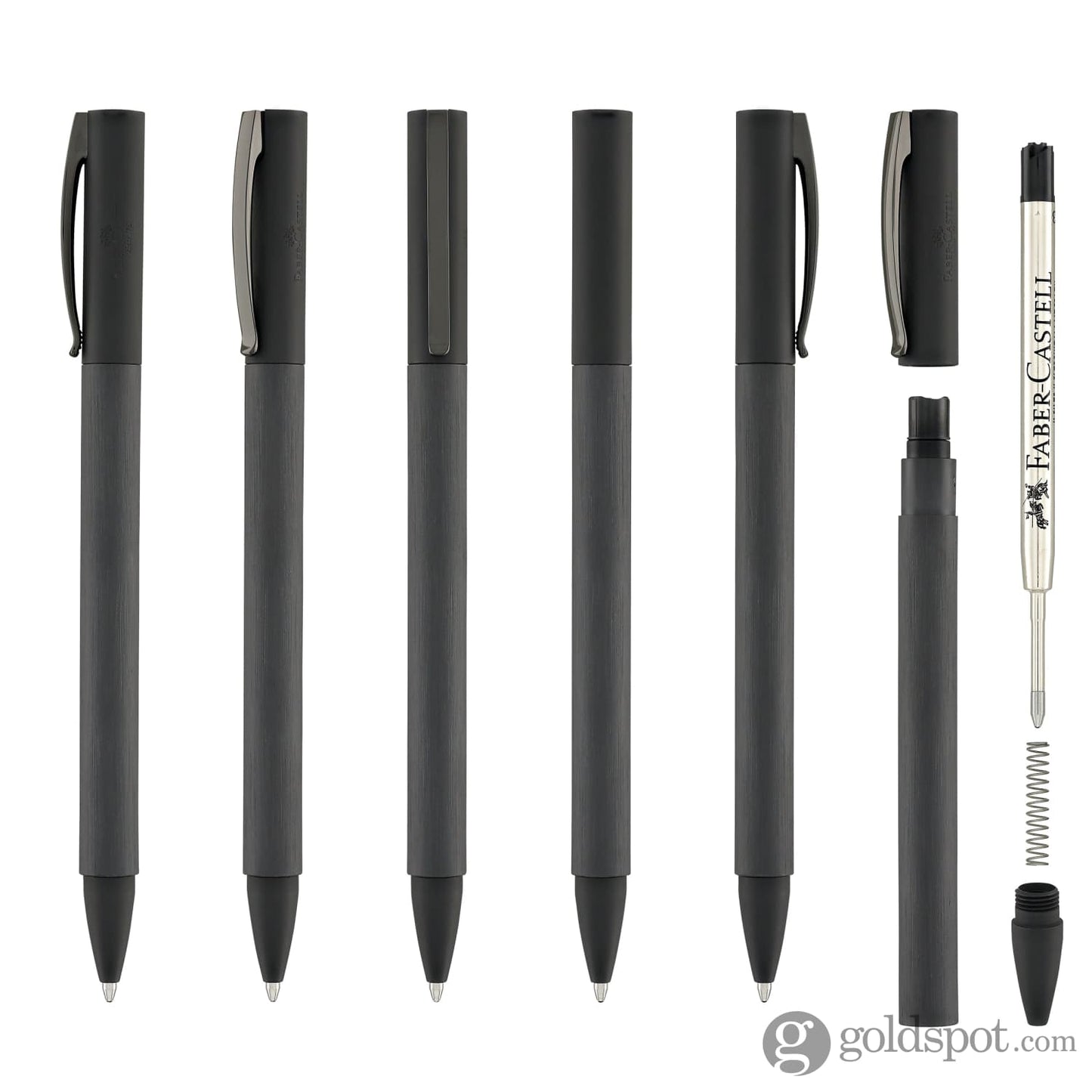 Faber-Castell Ambition Ballpoint Pen in All Black Ballpoint Pens